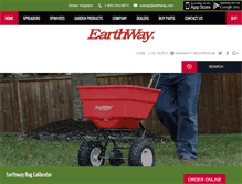 Tablet Screenshot of earthway.com